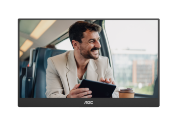 Gerçek verimlilik için ultra ince, ultra hafif, ultra taşınabilir monitor: AOC 16T20E2