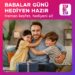 Babalar Günü için farklı hediye seçenekleri ZUBİZU’da.