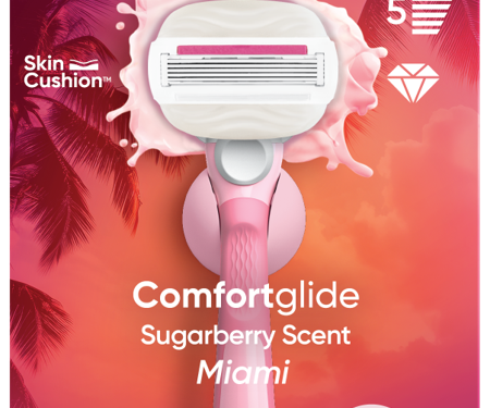 Gillette Venus’ten Comfortglide Sugarberry Scented Miami ile cildinize yaz hediyesi.