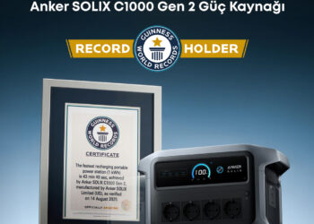 Guinness Dünya Rekoru’nun sahibi ANKER SOLIX C1000 Gen 2 Türkiye’de.