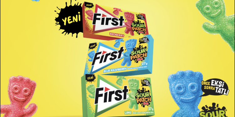 Yeni First şimdi Sour Patch Kids tadında, alışılmışın dışında: önce ekşi sonra tatlı!