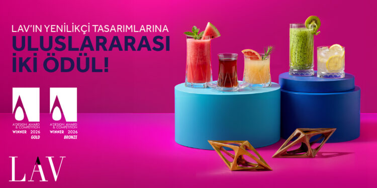 Dünya tasarım sahnesinde LAV imzası: A’ Design Award’dan iki büyük ödül.