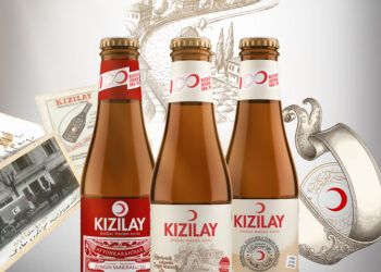 Kızılay Maden Suyu’ndan 100. yıla özel Nostalji Şişe Serisi.