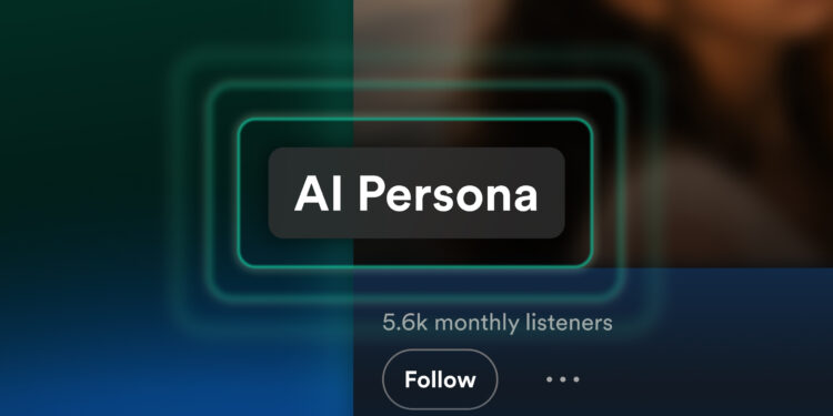 Spotify, yapay zekayla oluşturulmuş sanatçı profilleri İçin “AI Persona” etiketini duyurdu.
