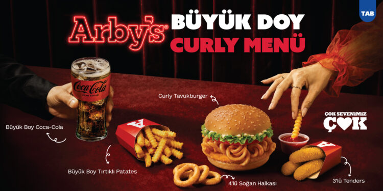 Arby’s®, ikonik Curly Fries ile farklı bir lezzet dünyasının kapılarını açıyor.
