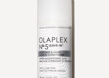 Olaplex Moisturize & Mend Leave-In Conditioner’dan nem ve ısı koruması.