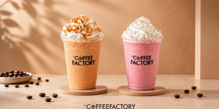 Coffee Factory’den yaza tatlı dokunuşlar Strawberry Chocolate Cream ve Caramel Waffle Cream.