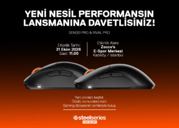SteelSeries’in yeni Gaming Mouse modelleri İstanbul’da tanıtılıyor.