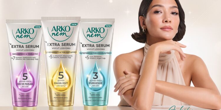 Arko Nem, Extra Serum İle vücut bakımında yeni bir dönem başlatıyor.